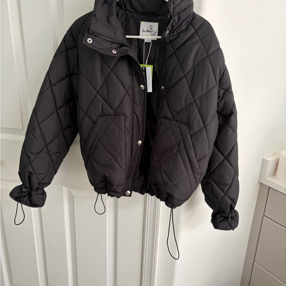 Sam Edelman Black Quilted Puffer Jacket